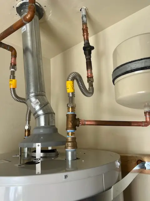 Water heater installation and plumbing repair in Lodi Center